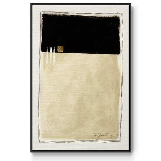 Inner Musing II - Floater Framed Canvas Print