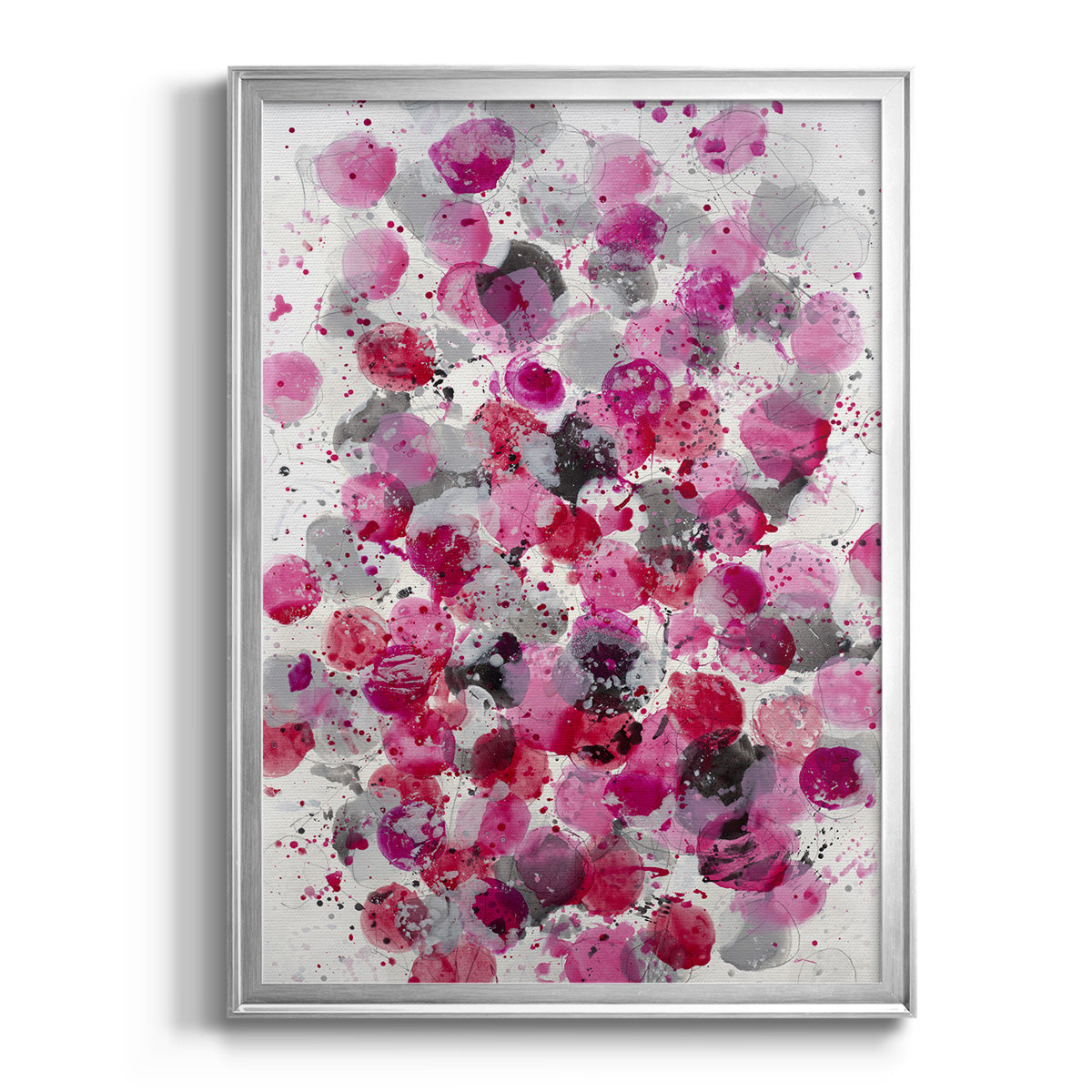 Bouquet - Modern Framed Canvas Print