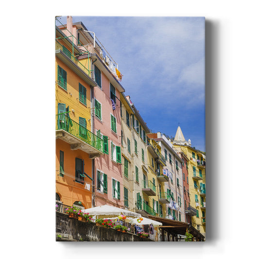 Cinque Terre Premium Gallery Wrapped Canvas - Ready to Hang