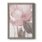 Blush Bloom II - Barnwood Framed Canvas Print