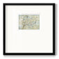 Blossoms & Spring Rain - Double Matboard Framed Print