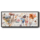 Pop Garden - Floater Framed Canvas Print
