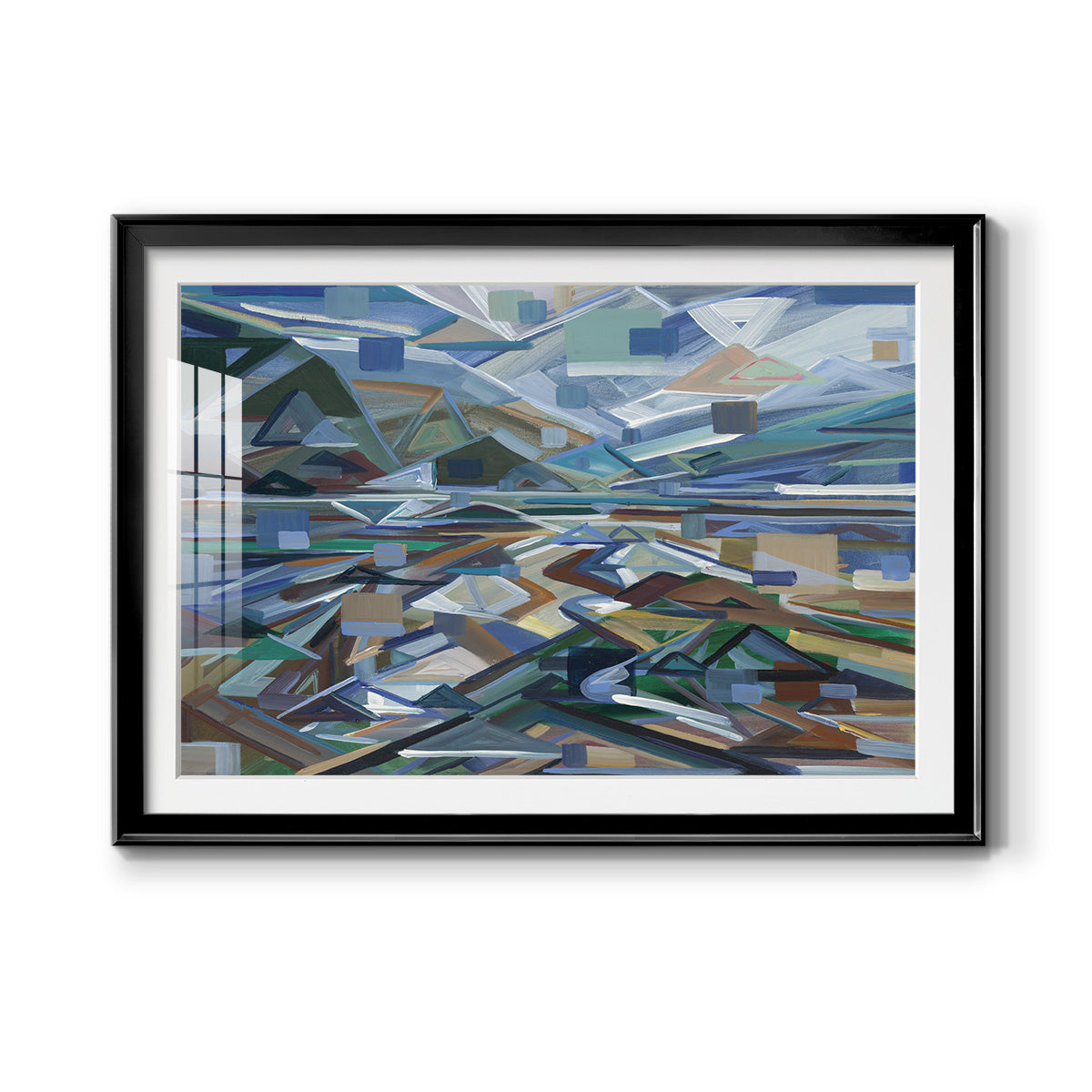 Low Tide - Modern Framed Art Print