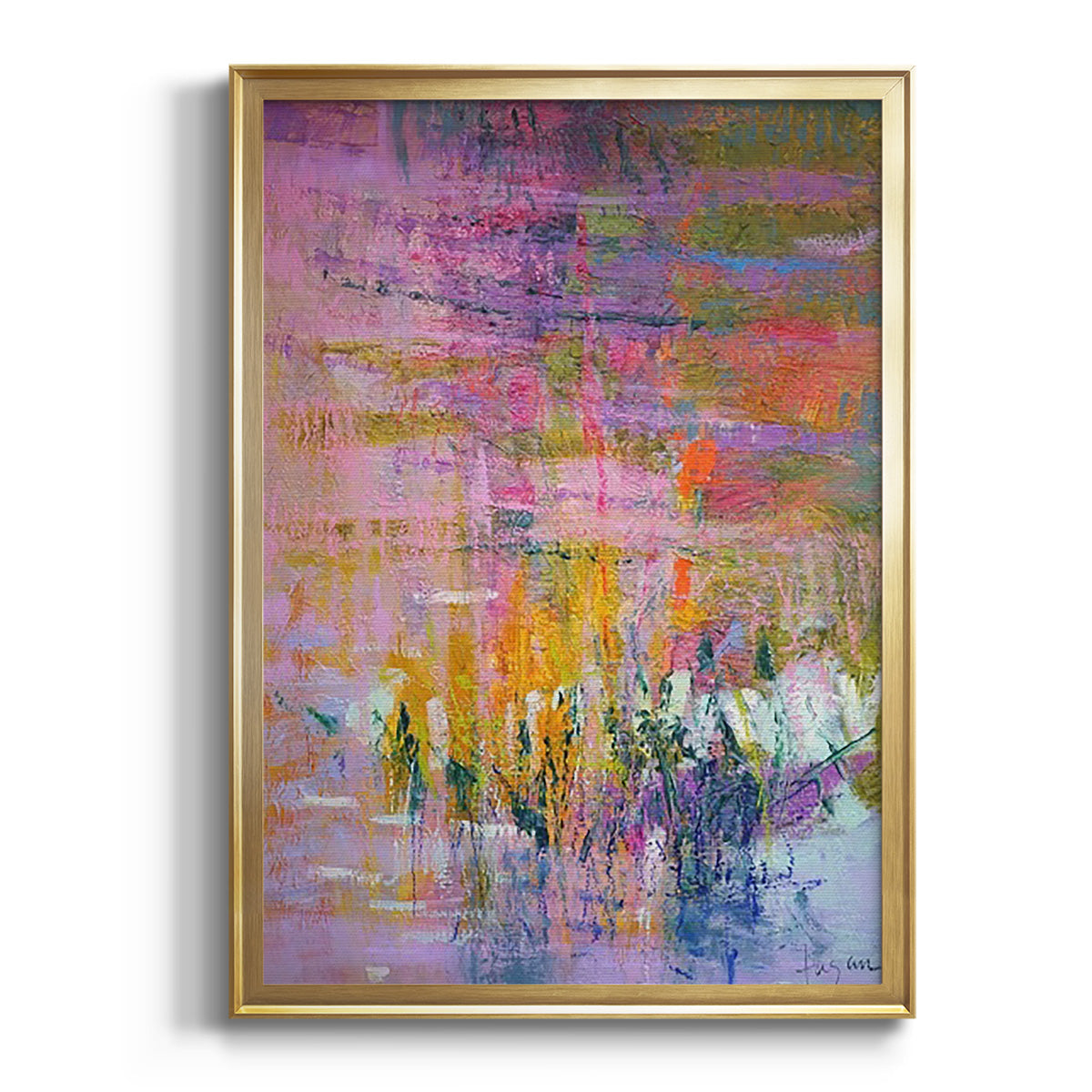 Twilight Resting - Modern Framed Canvas Print