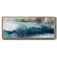 Shifting Seashore - Floater Framed Canvas Print