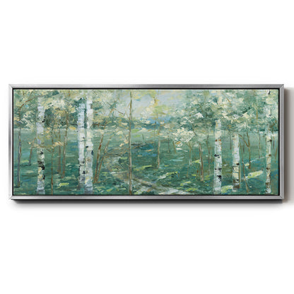 Meadow Light - Floater Framed Canvas Print