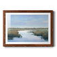 Coastal Plains II - Barnwood Framed Art Print