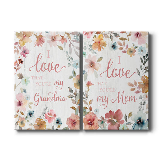 Love Grandma - Canvas Art Set