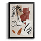 Soft Palms I - Modern Framed Canvas Print