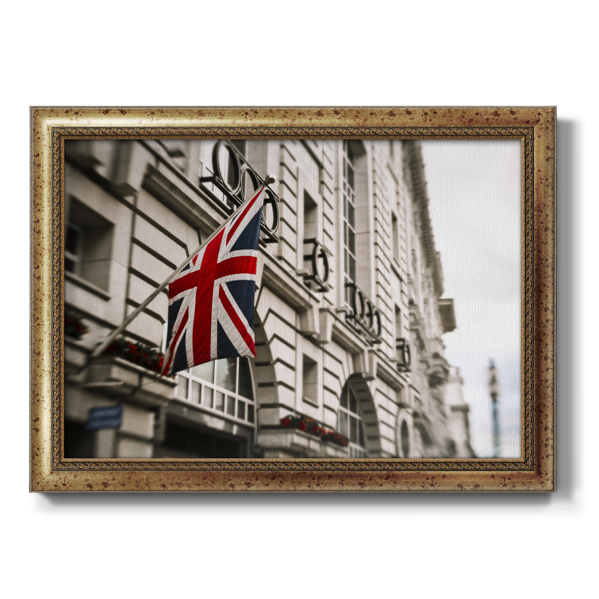 London Scene II Premium Framed Canvas- Ready to Hang