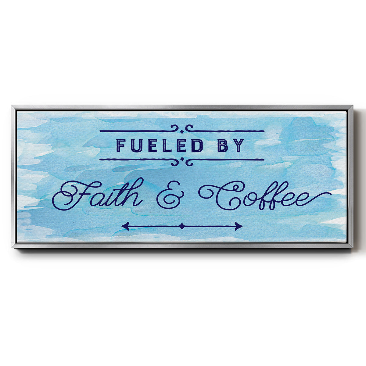 Fueled By - Floater Framed Canvas Print