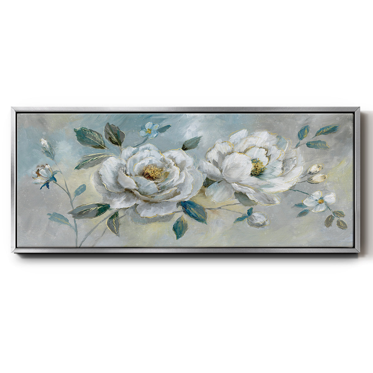 Darling Duo - Floater Framed Canvas Print