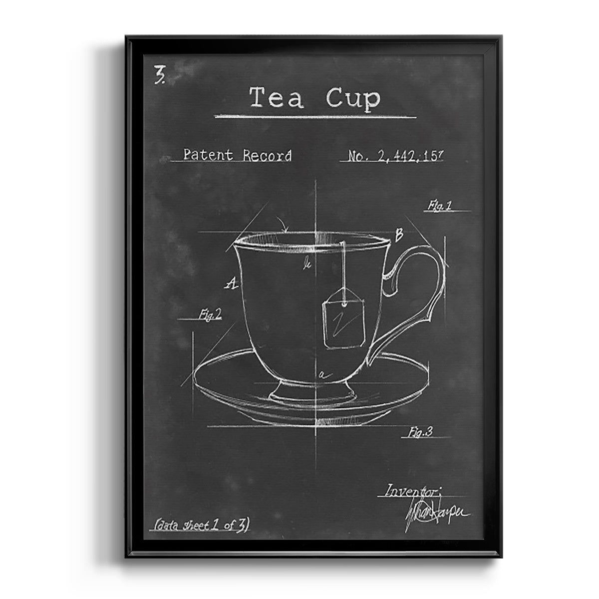 Morning Routine I - Modern Framed Canvas Print