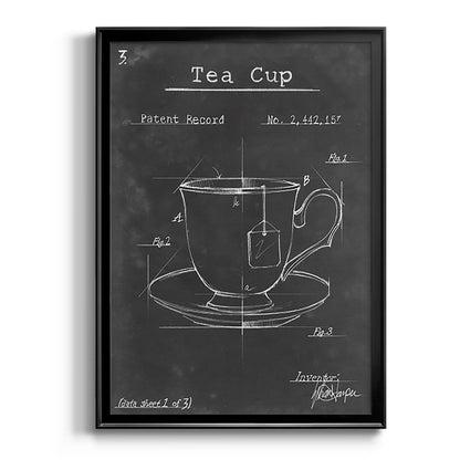 Morning Routine I - Modern Framed Canvas Print
