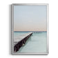 La Playa - Modern Framed Canvas Print