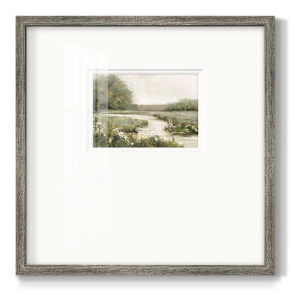 Quiet Path - Double Matboard Framed Print