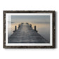 Sun Down - Barnwood Framed Art Print