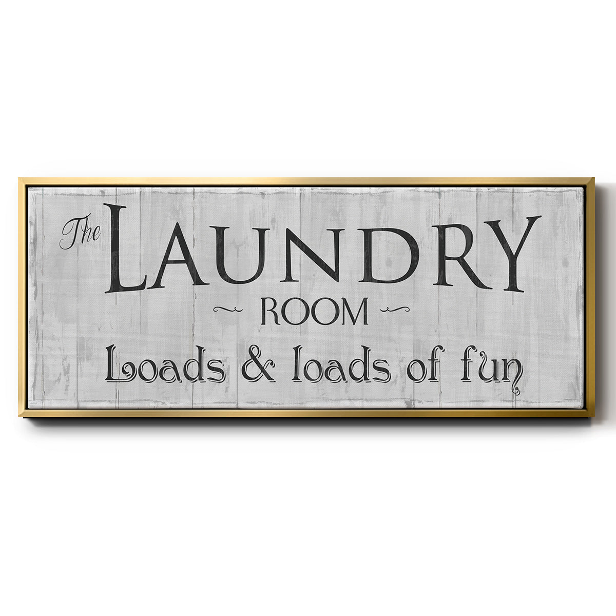 Loads of Fun - Floater Framed Canvas Print