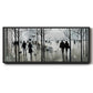 Morning Paris - Floater Framed Canvas Print