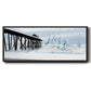Life's a Beach - Floater Framed Canvas Print
