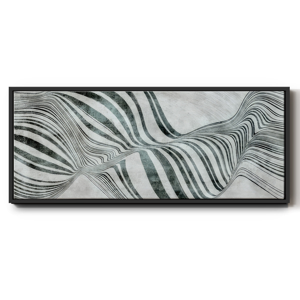 Forme de Bulle - Floater Framed Canvas Print