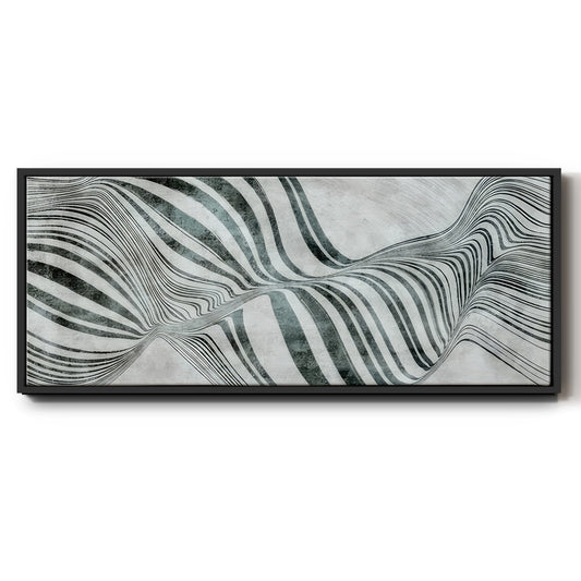 Forme de Bulle - Floater Framed Canvas Print