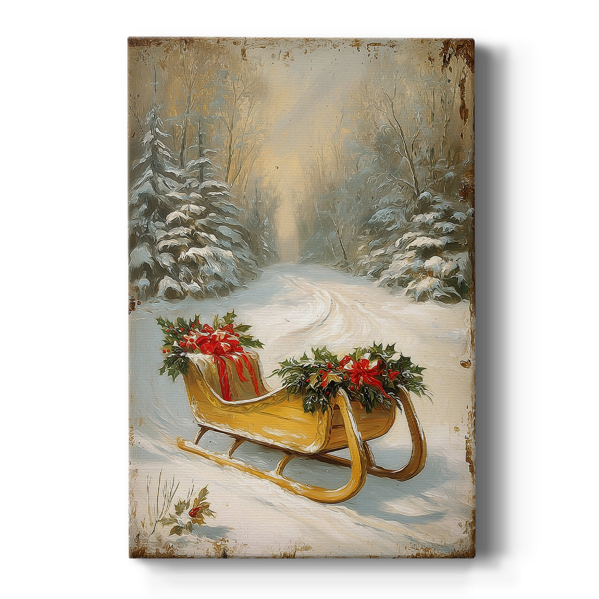 Gilded Night at Midnight - Canvas Art Print