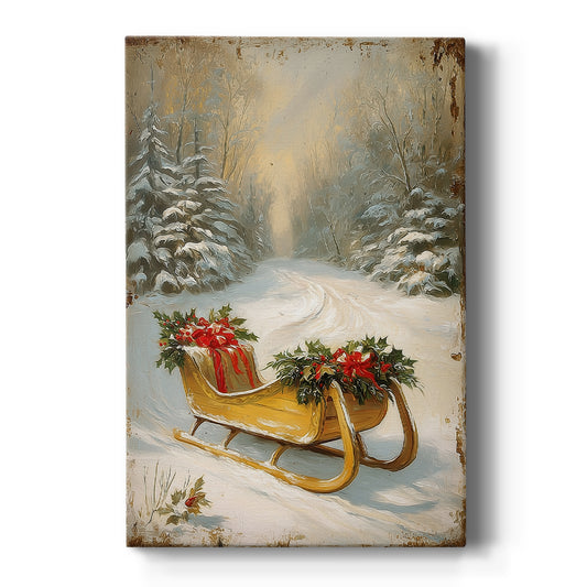 Gilded Night at Midnight - Canvas Art Print