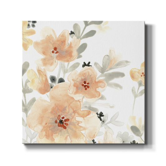 Blush Garden III-Premium Gallery Wrapped Canvas - Ready to Hang