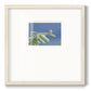 Evergreen Perch- Premium Framed Print Double Matboard