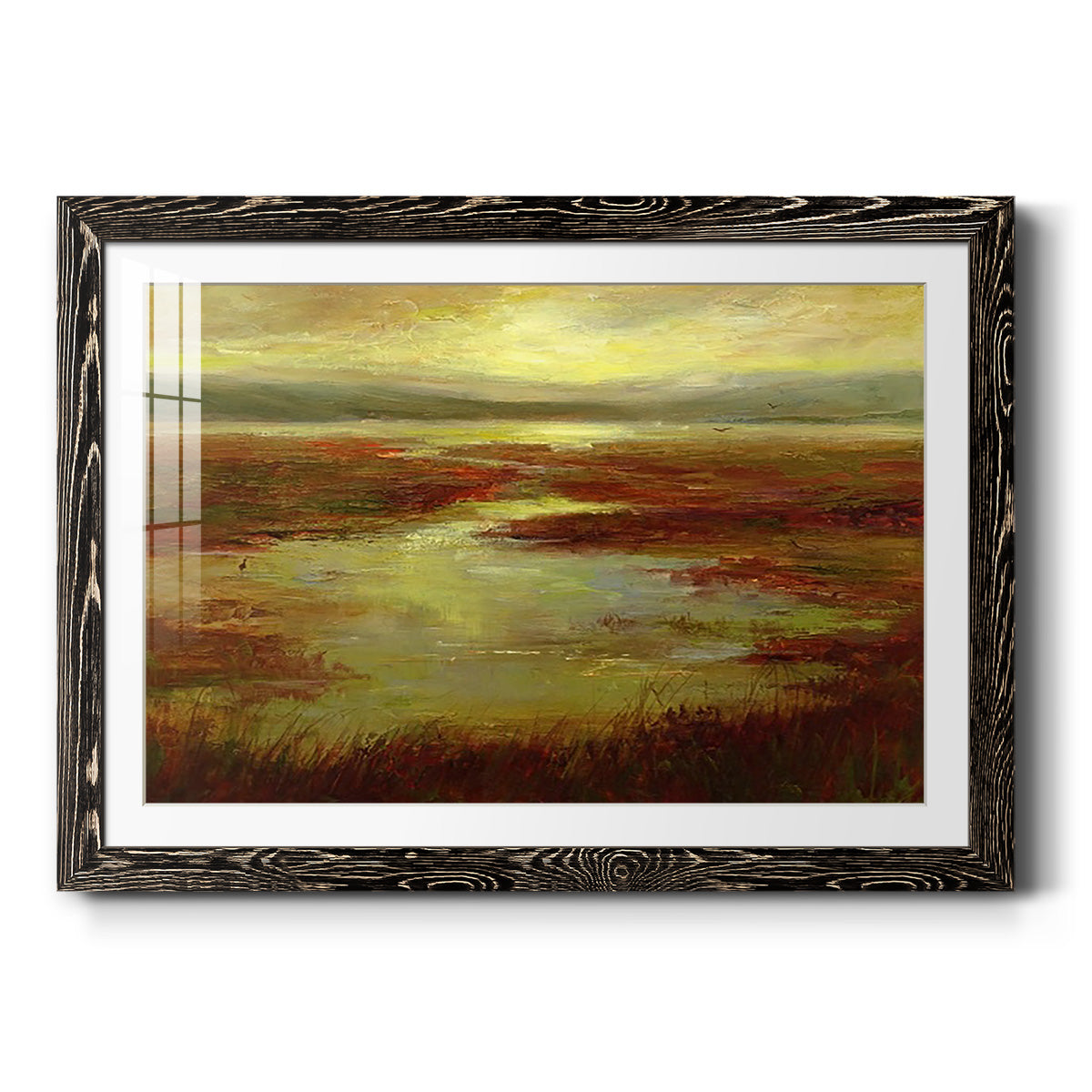 Coastal Views V - Barnwood Framed Art Print