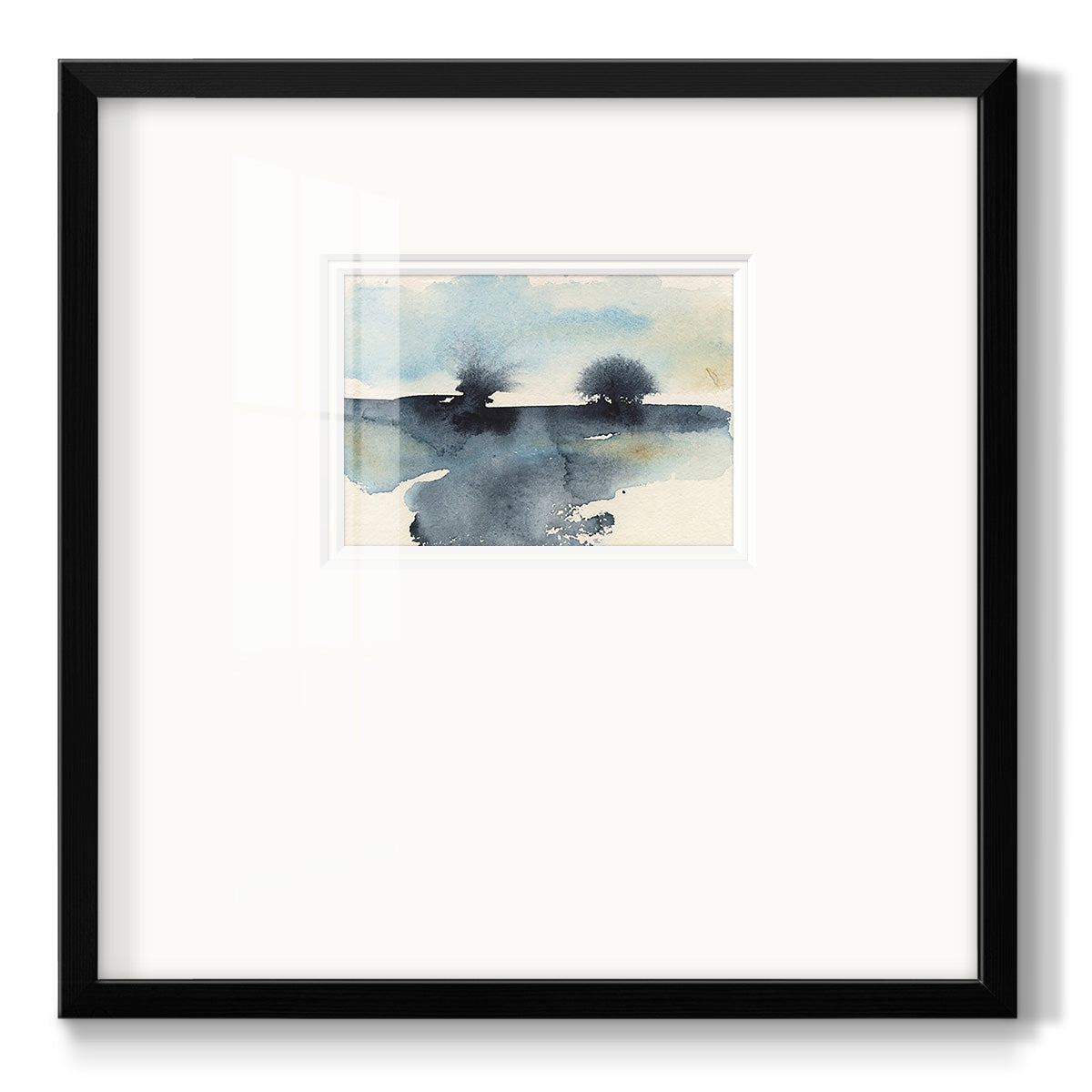 Upheval I - Double Matboard Framed Print