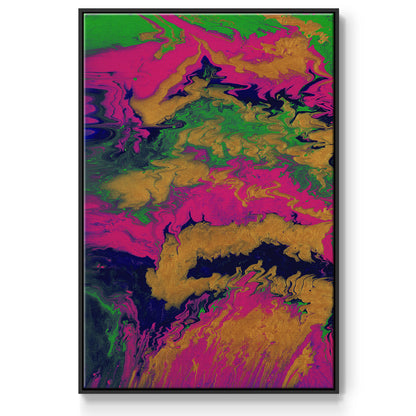 M48 - Framed Premium Gallery Wrapped Canvas L Frame - Ready to Hang