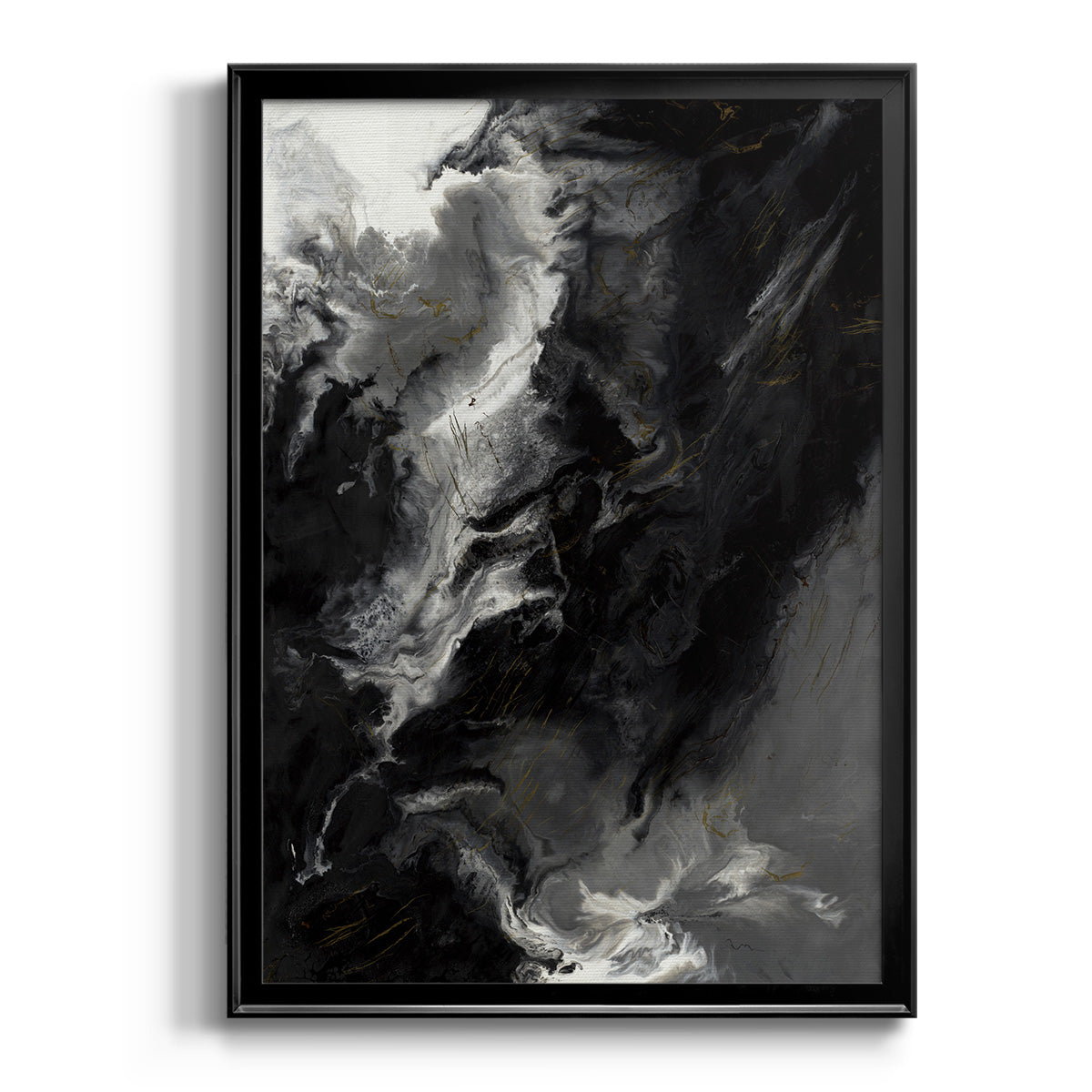 Changes - Modern Framed Canvas Print