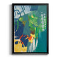 Tropical Graphics III - Modern Framed Canvas Print