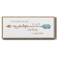 Arrow of Hope - Floater Framed Canvas Print