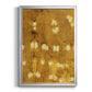 Turmeric Sunrise I - Modern Framed Canvas Print