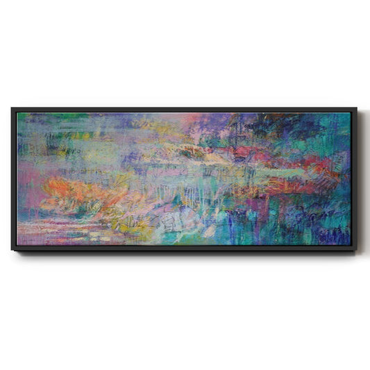 Vespers - Floater Framed Canvas Print