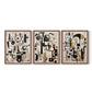 Abstract Series CLXVIII - Restickable Framed Art Set