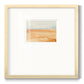 Ash Blue Horizon I - Double Matboard Framed Print