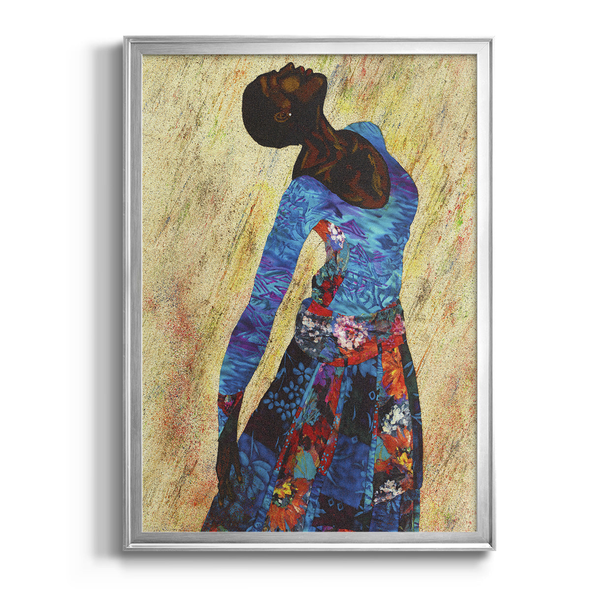 Woman Strong IV - Modern Framed Canvas Print