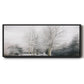 Winter is Here to Stay - Floater Framed Canvas Print