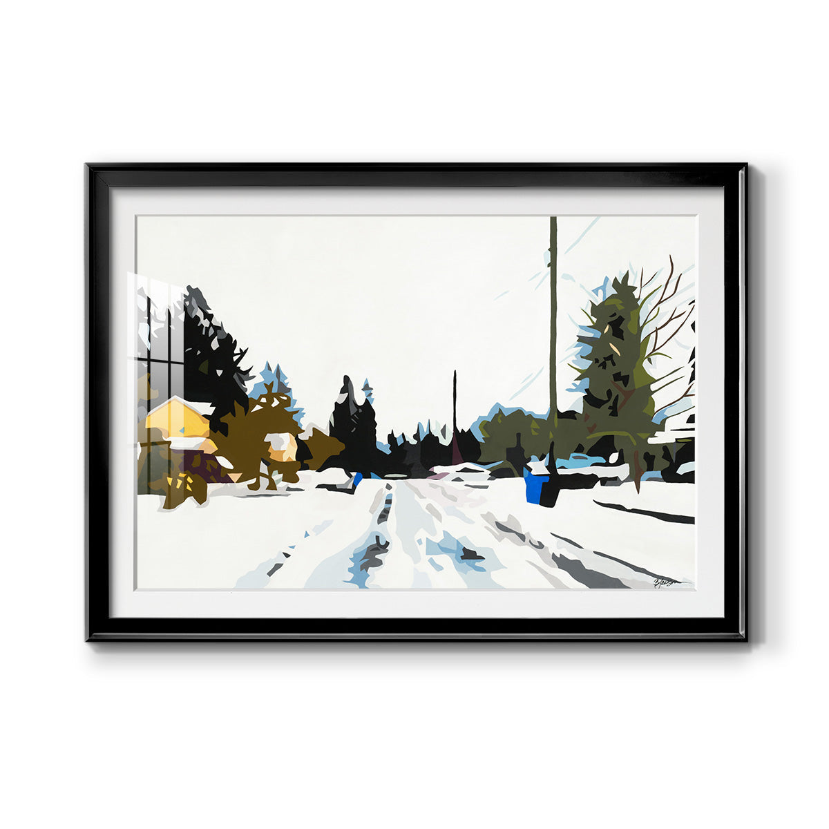 Winterhood Premium Framed Print - Ready to Hang