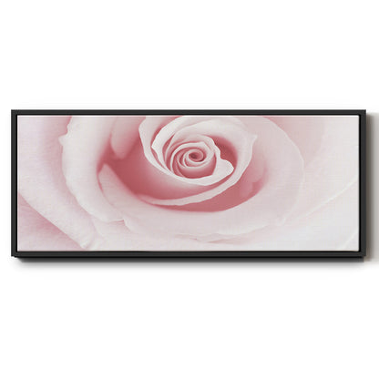 Rose Embrace - Floater Framed Canvas Print
