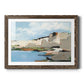 White Rock Cliffs II - Barnwood Framed Art Print