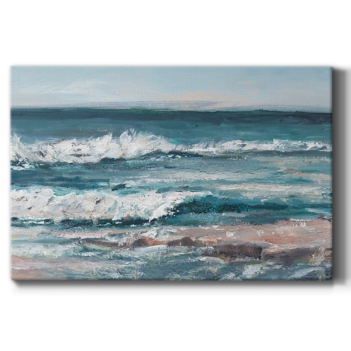 Ocean Breakers I Premium Gallery Wrapped Canvas - Ready to Hang