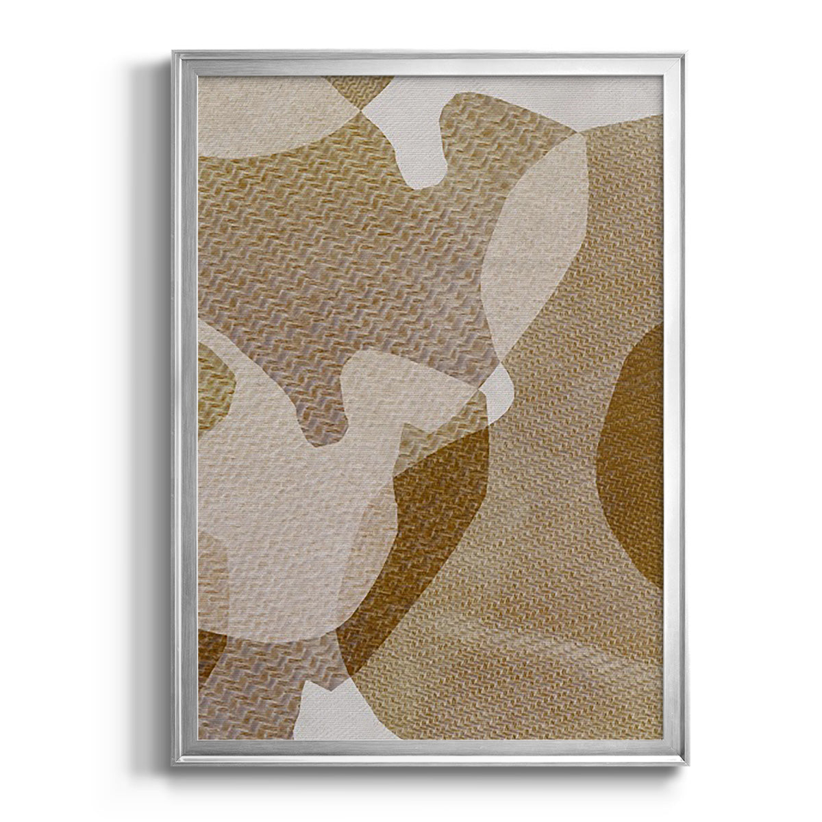Texture Desert II - Modern Framed Canvas Print
