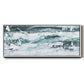 Misty Waves II - Floater Framed Canvas Print