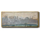 Winter Landscape with Evening Sky, 1870 - Floater Framed Canvas Print