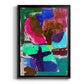 Brights Strokes III - Modern Framed Canvas Print